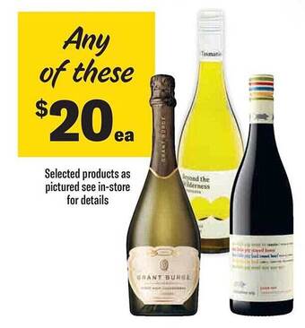 Liquorland Selected products as pictured see in-store for details offer