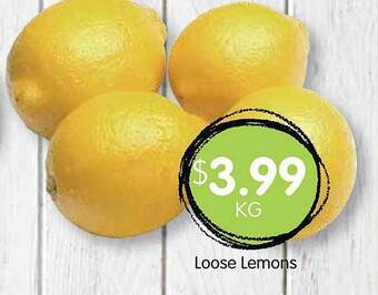 Spudshed Loose lemons offer