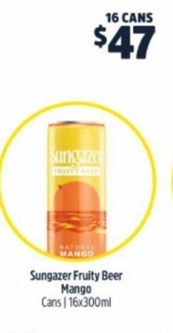 BWS Sunganzer Fruity Beer offer