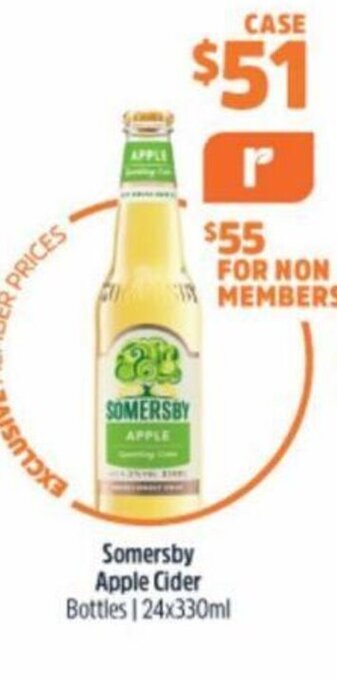 BWS Somersby Apple Cider offer