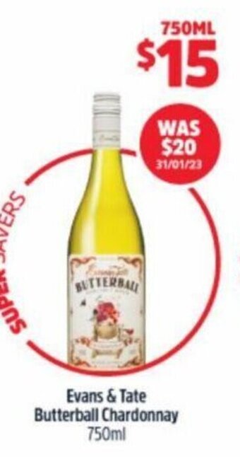 Evans & Tate Butterball Chardonnay
