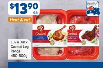 Foodland Luv a Duck Cooked Leg Range 450-500g offer