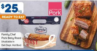 Foodland Family Chef Pork Belly Roast offer