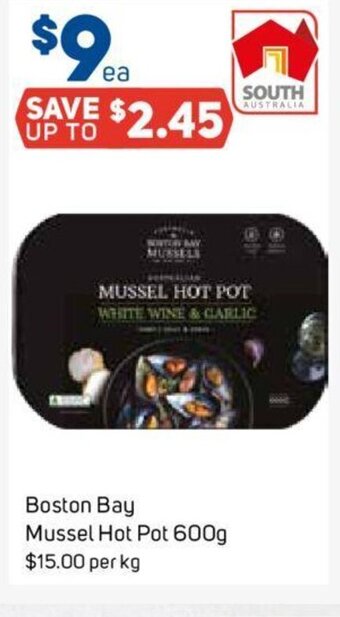 Foodland Boston Bay Mussel Hot Pot 600g. offer