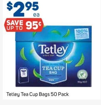 Foodland Tetley Tea Cup Bags 50 pack offer