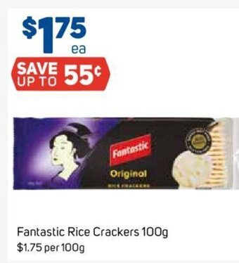 Foodland Fantastic Rice Crackers 100g offer