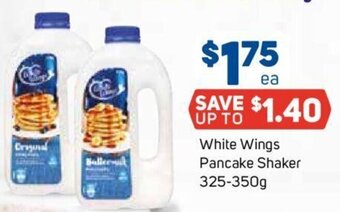 Foodland White Wings Pancake Shaker 325-350g offer