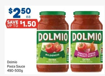 Foodland Dolmio Pasta Sauce 490-500g offer