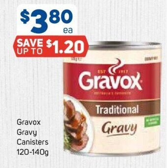 Foodland Gravox Gravy Canisters 120-140g offer