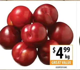 Supabarn Assorted Plums offer
