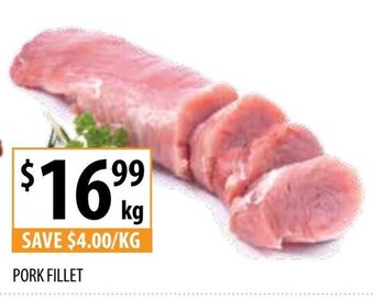 Supabarn Pork Fillet offer