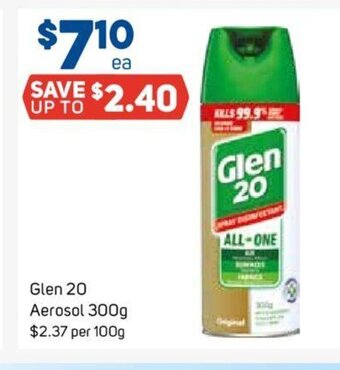 Foodland Glen 20 Aerosol 300 g. offer