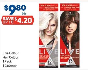 Foodland Live Colour Hair Colour 1 Pack offer