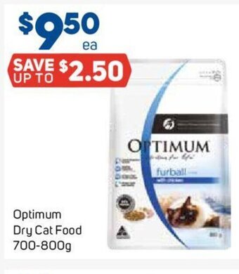 Foodland Optimum Dry Cat Food 700-800g. offer