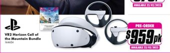 VR2 horizon call of the mountain bundle