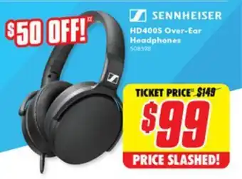 The Good Guys HD400S over-ear headphones offer