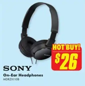 The Good Guys On-ear headphones offer
