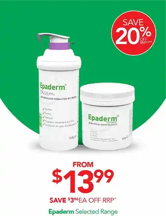 Epaderm range