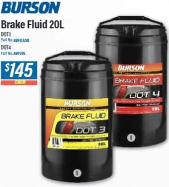 Burson Auto Parts Burson Brake Fluid 20L offer