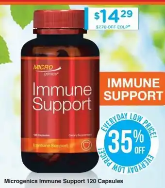 Chemist Warehouse Microgenics Immune Support offer