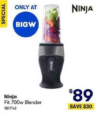 BIG W Ninja fit 700w blender offer