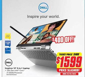 The Good Guys Dell inspiron 14 offer
