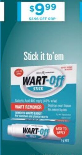 Wart-Off Stick