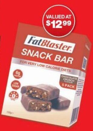 Chemist Warehouse FatBlaster Snack Bar offer