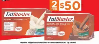 Chemist Warehouse FatBlaster Weight Loss Shake offer