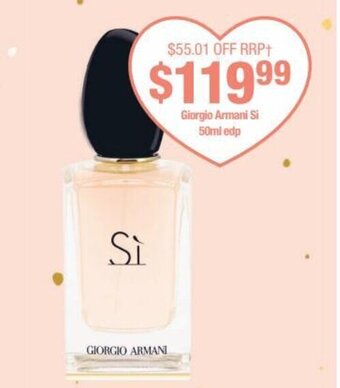 Chemist Warehouse Giorgio Armani Si offer