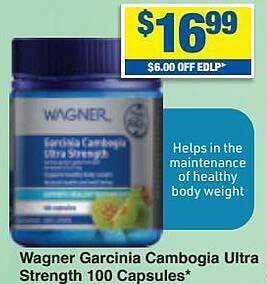 My Chemist Wagner garcinia cambogia ultra strength offer