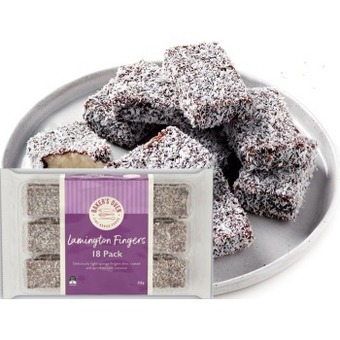IGA Bakers oven lamington fingers 350g offer