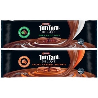 Coles Arnott's tim tam deluxe biscuits 175g offer
