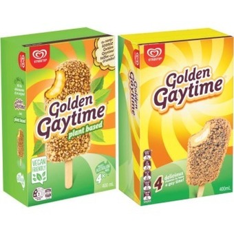 Coles Streets gaytime 4 pack 400ml offer