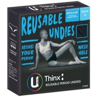 Coles U by kotex reusable period undies bikini regular 1 pair offer