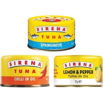 Woolworths Sirena tuna 95g offer