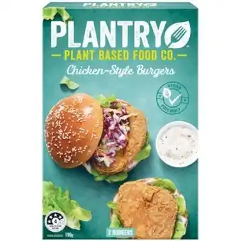 Woolworths Plantry plant based strips 200g or burgers 190g – from the freezer offer