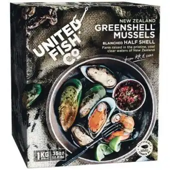 Woolworths Greenshell mussels raw half shell 1 kg – from the seafood freezer offer