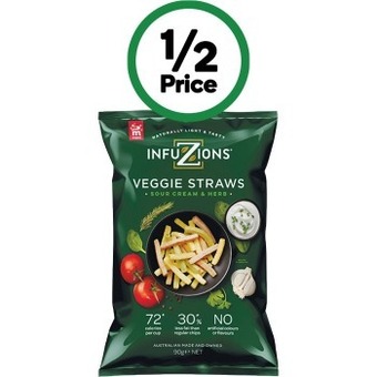 Woolworths Infuzions 90g offer