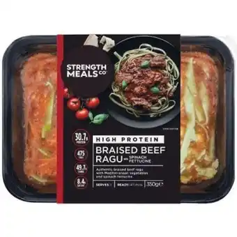 Woolworths Strength meals 350g offer