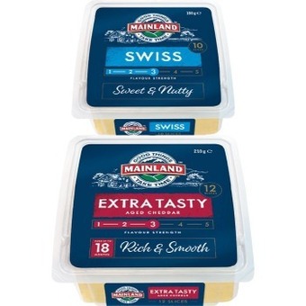 Woolworths Mainland cheese slices 180-210g offer
