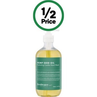 Woolworths Freshwater farm hand wash 500ml offer