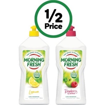 Woolworths Morning fresh dishwashing liquid 900ml offer
