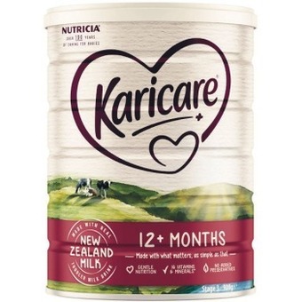 Woolworths Karicare stage 3 or 4 baby formula 900g – limit of 2 per customer offer