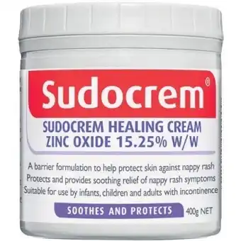 Woolworths Sudocrem healing cream 400g† offer