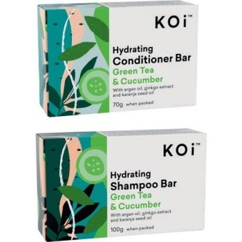 Coles Koi shampoo bar 100g or conditioner bar 70g offer