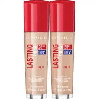 Coles Rimmel lasting finish liquid foundation 30ml offer