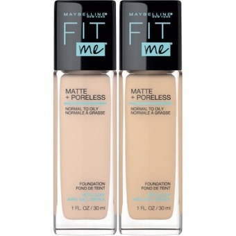 Coles Maybelline fit me matte + poreless liquid foundation 30ml offer