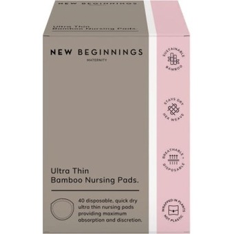 Coles New beginnings ultrathin nursing pads 40 pack offer