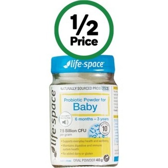 Woolworths Life-space probiotic powder for baby 40g~ offer